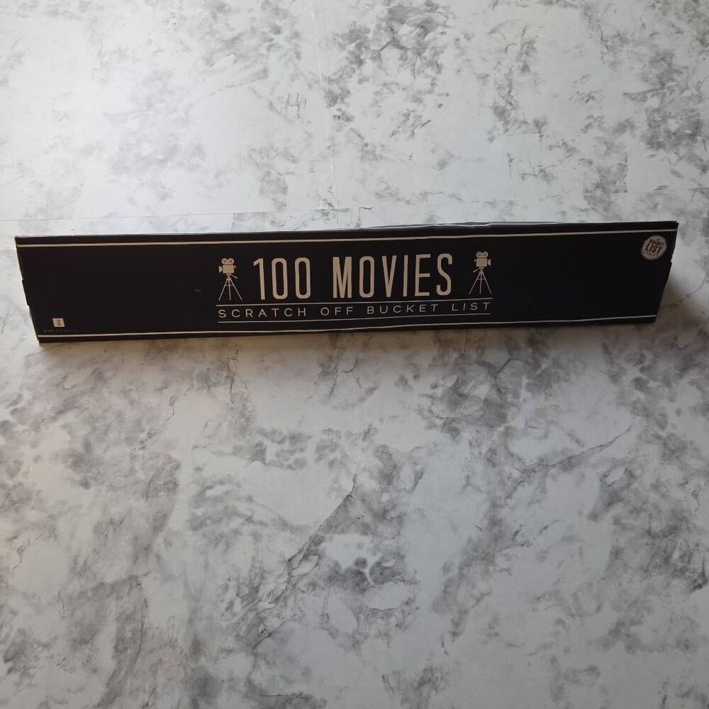 100‎ Movie Scratch Off Bucket List